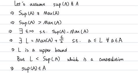 what is sup in math.